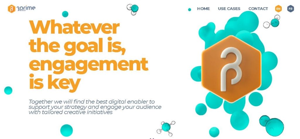 Trois Prime's website page dedicated to coworking member Nicolas Audouin, emphasizing his role and contributions to the community.