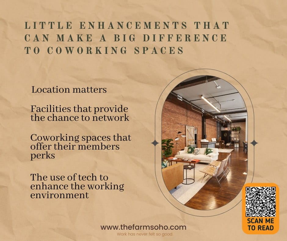 A collection of small improvements that significantly enhance coworking spaces for better productivity and comfort.